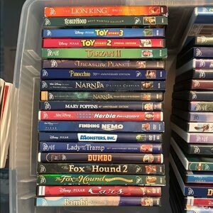 19 Disney DVD Collection